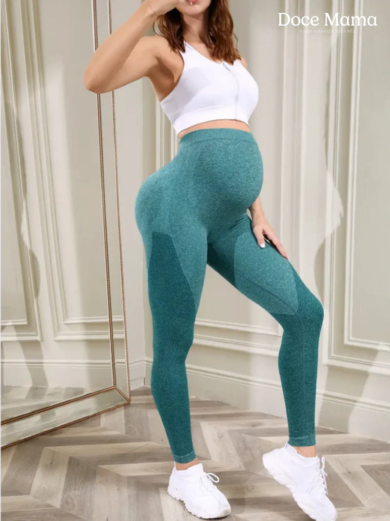 Calça Legging de Yoga para Gestantes - Sunshine