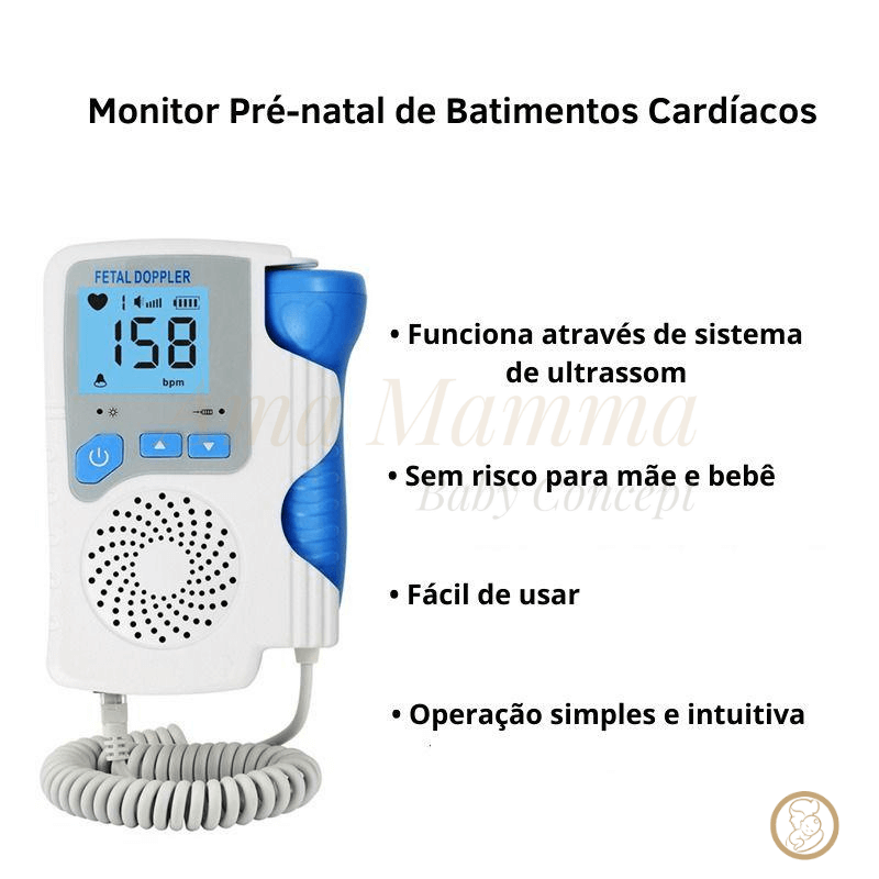 Doppler Batimentos Cardíacos do Bebê