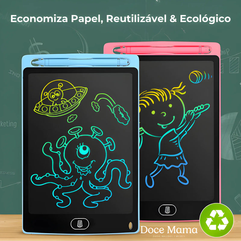 Tablet Criativo LCD Doce Mama: Diversão e Aprendizado em Cada Desenho