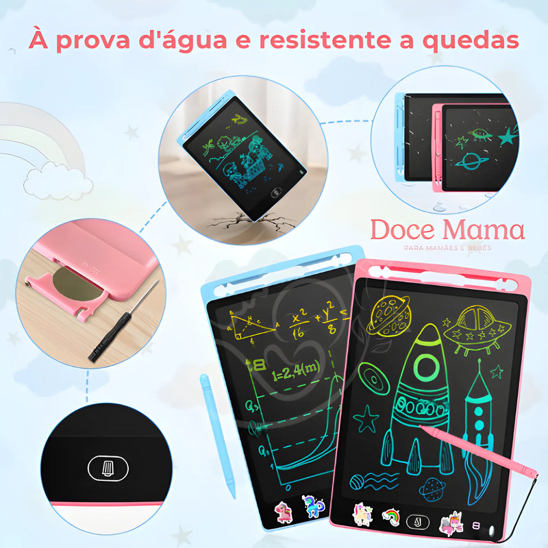 Tablet Criativo LCD Doce Mama: Diversão e Aprendizado em Cada Desenho