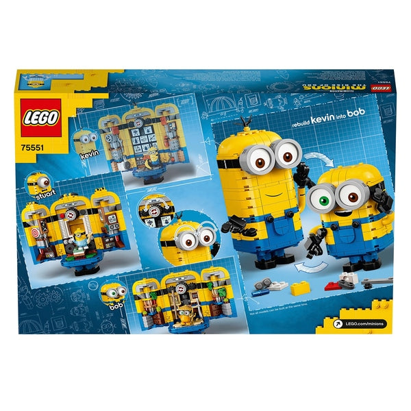 LEGO 75551 Minions Com Figuras Stuart, Kevin e Bob