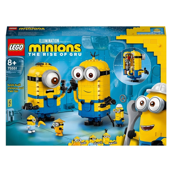 LEGO 75551 Minions Com Figuras Stuart, Kevin e Bob