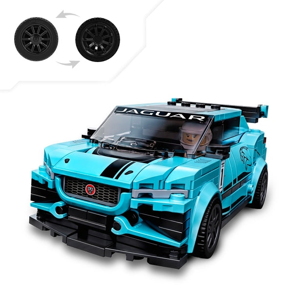 LEGO 76898 - Carro Speed Champions Fórmula E Panasonic Jaguar Racing GEN2 e Jaguar I