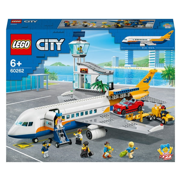 LEGO City 60262 Avião Aeroporto e Terminal de Passageiros