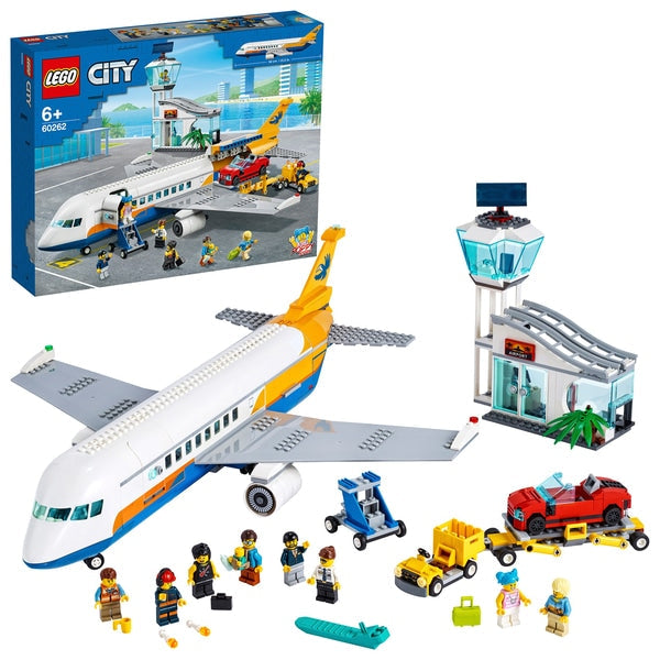 LEGO City 60262 Avião Aeroporto e Terminal de Passageiros