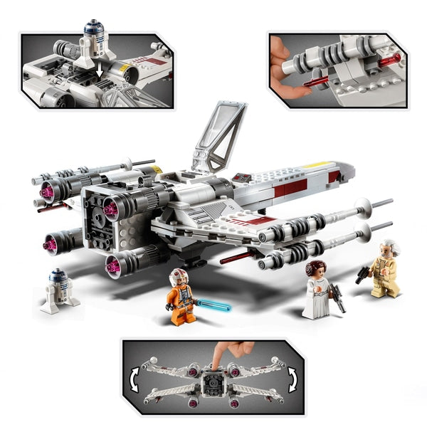 Lego 75301 X-Wing Fighter de Star Wars Luke Skywalker