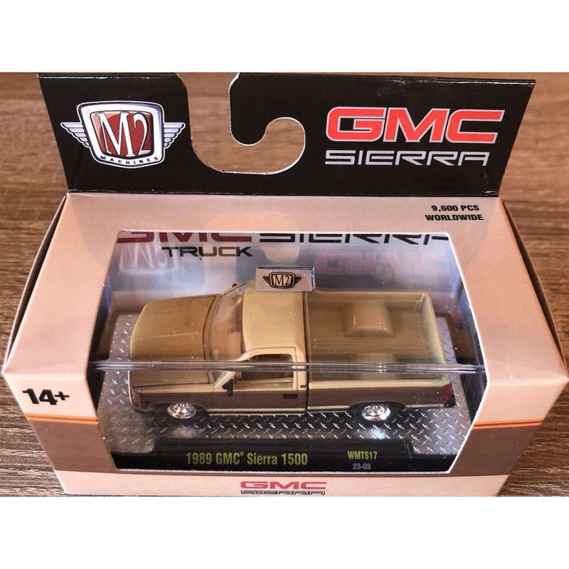 Miniatura 1989 GMC Sierra 1500 (Walmart) 1/64 | M2 Machines (Detroit Muscle Release WMTS17)