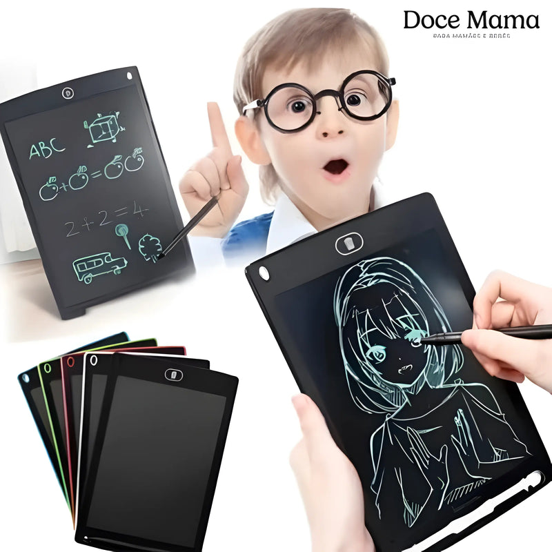 Tablet Criativo LCD Doce Mama: Diversão e Aprendizado em Cada Desenho