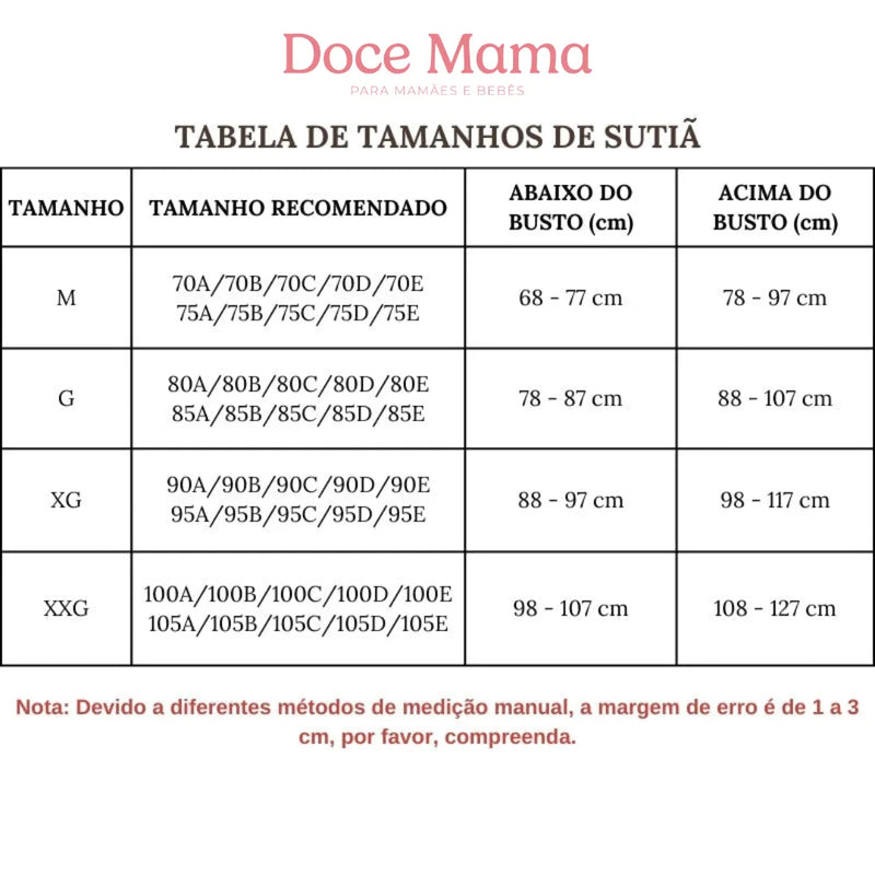 Sutiã de Amamentação Respirável S/ Costura - Sunshine