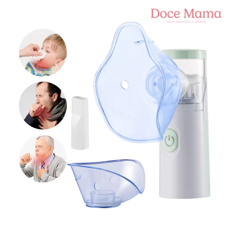 Nebulizador Portátil Silencioso BabyBreath - DoceMama