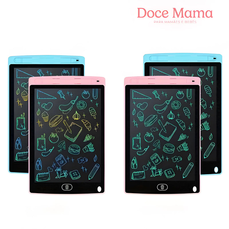 Tablet Criativo LCD Doce Mama: Diversão e Aprendizado em Cada Desenho