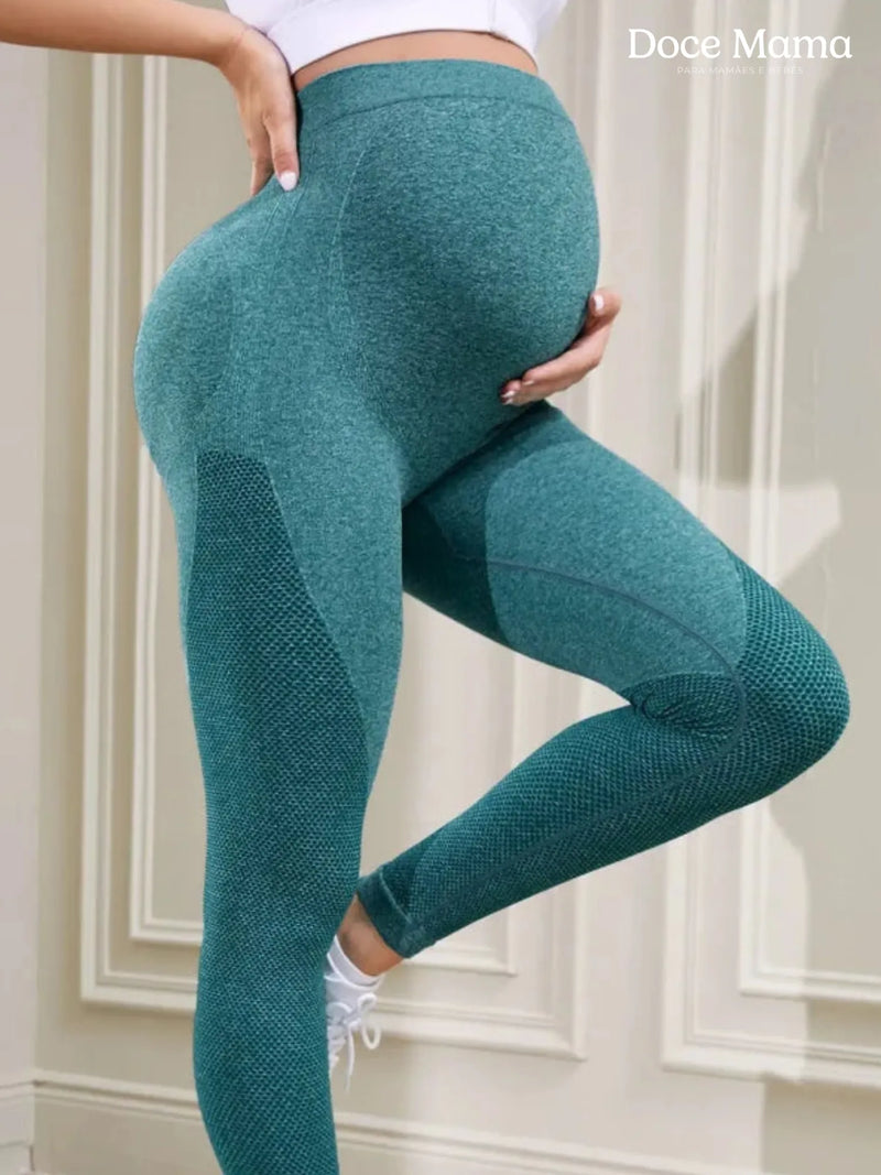 Calça Legging de Yoga para Gestantes - Sunshine