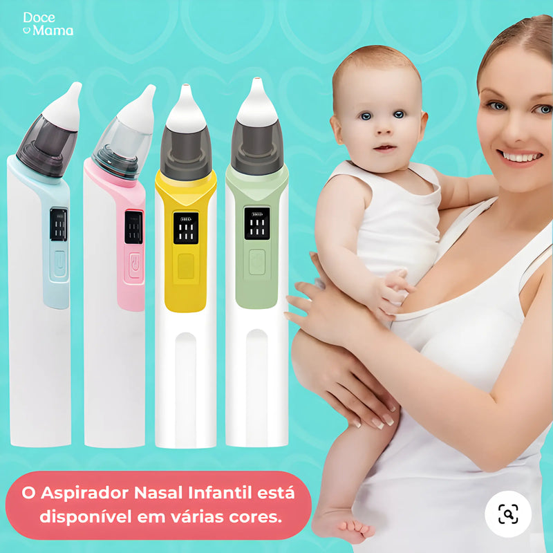 Aspirador Nasal Elétrico BabyCare - Sunshine