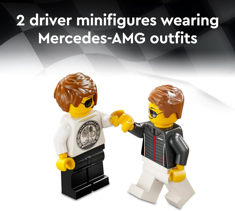 LEGO 76924 Speed Champions Mercedes-AMG G 63 e Mercedes-AMG SL 63 - 10 anos ou mais 76924