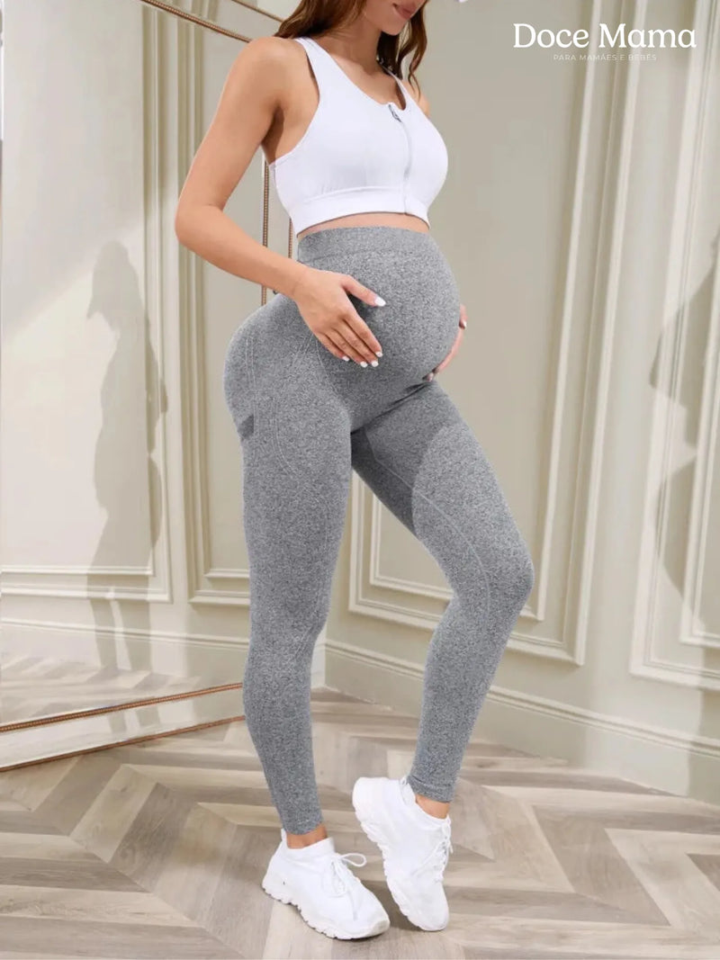 Calça Legging de Yoga para Gestantes - Sunshine