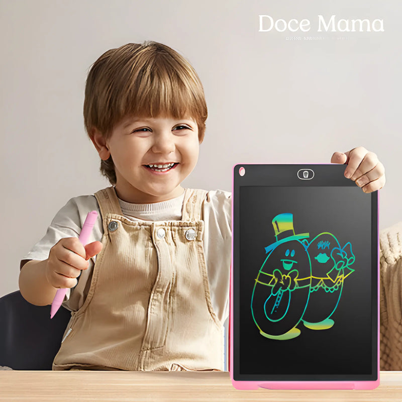 Tablet Criativo LCD Doce Mama: Diversão e Aprendizado em Cada Desenho