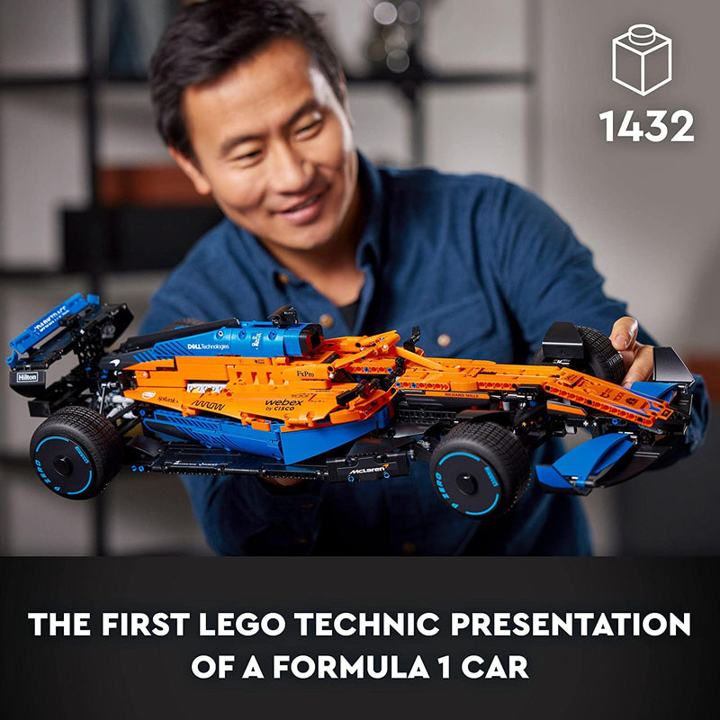 LEGO 42141 Carro de corrida Technic McLaren Fórmula 1 2022 para adultos