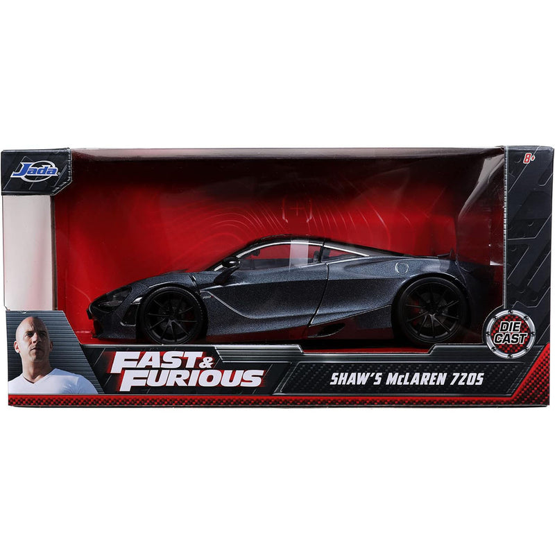 Miniatura Shaw's McLaren 720S 1/24 | Jada Toys (Velozes e Furiosos)