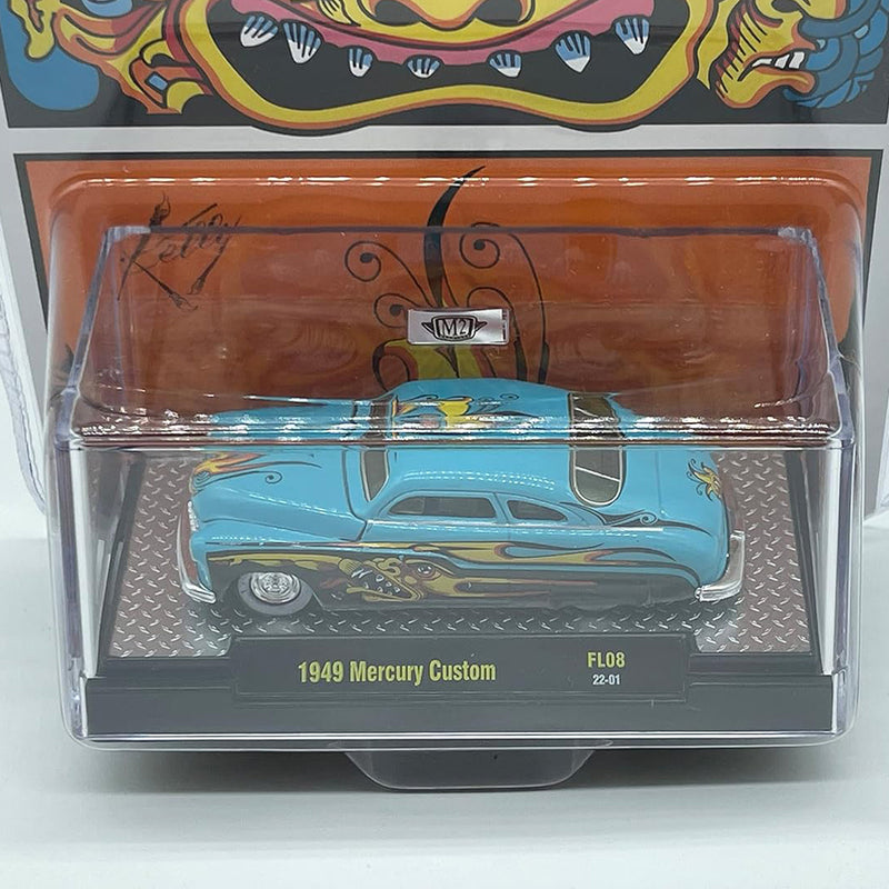 Miniatura 1949 Mercury Custom 1/64 | M2 Machines (Fun Lines NYTF 2022) (Kelly & Son)