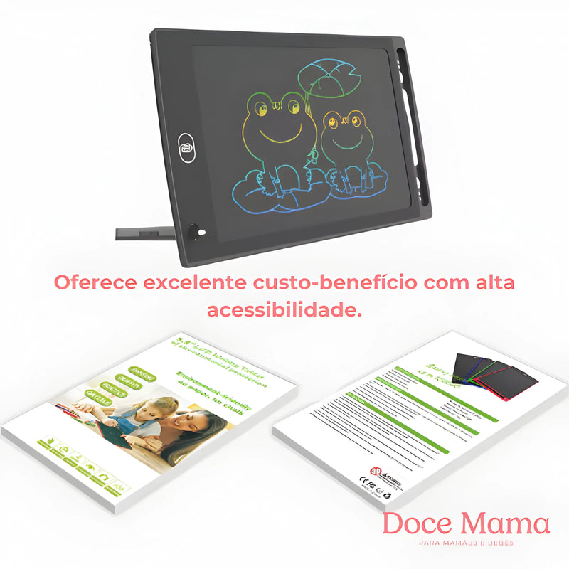 Tablet Criativo LCD Doce Mama: Diversão e Aprendizado em Cada Desenho