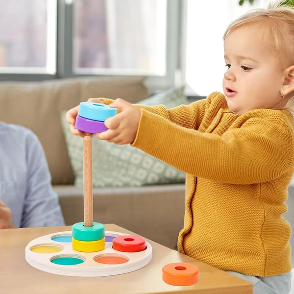 Brinquedo Sensorial Autismo Anel do Arco-íris