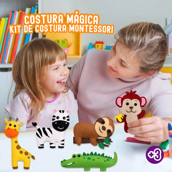 Costura Mágica - Kit de Costura Montessori