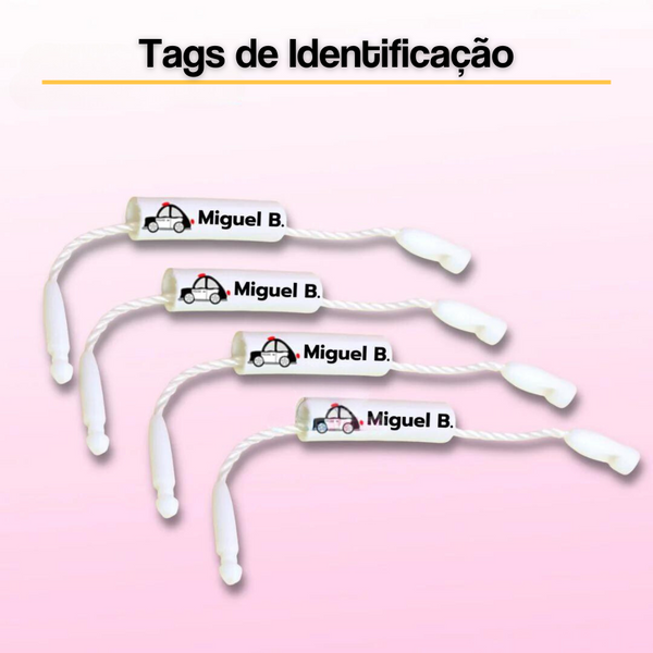 Tags Identificação Customizada À Prova D´Água 48un [FRETE GRÁTIS]