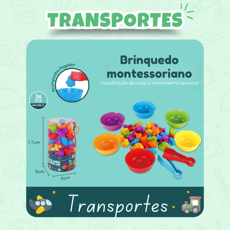 Cores e Formas Montessori