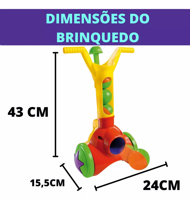 Brinquedo Lança Bolinhas Pequeninos - Golf