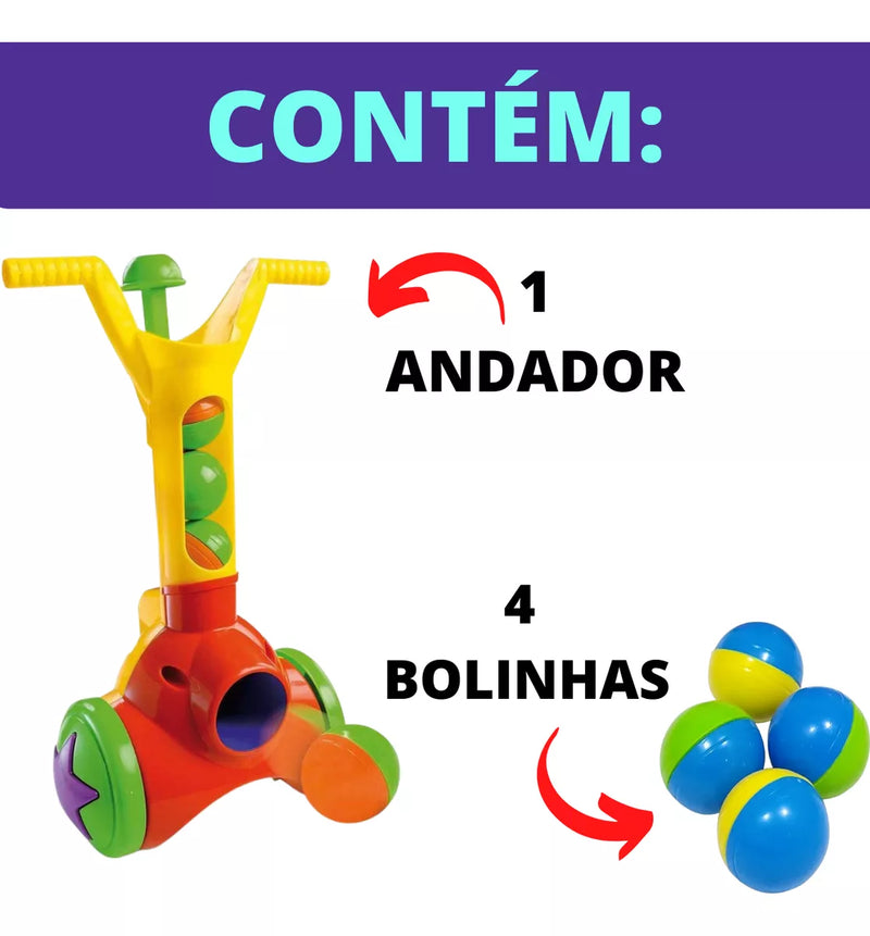 Brinquedo Lança Bolinhas Pequeninos - Golf