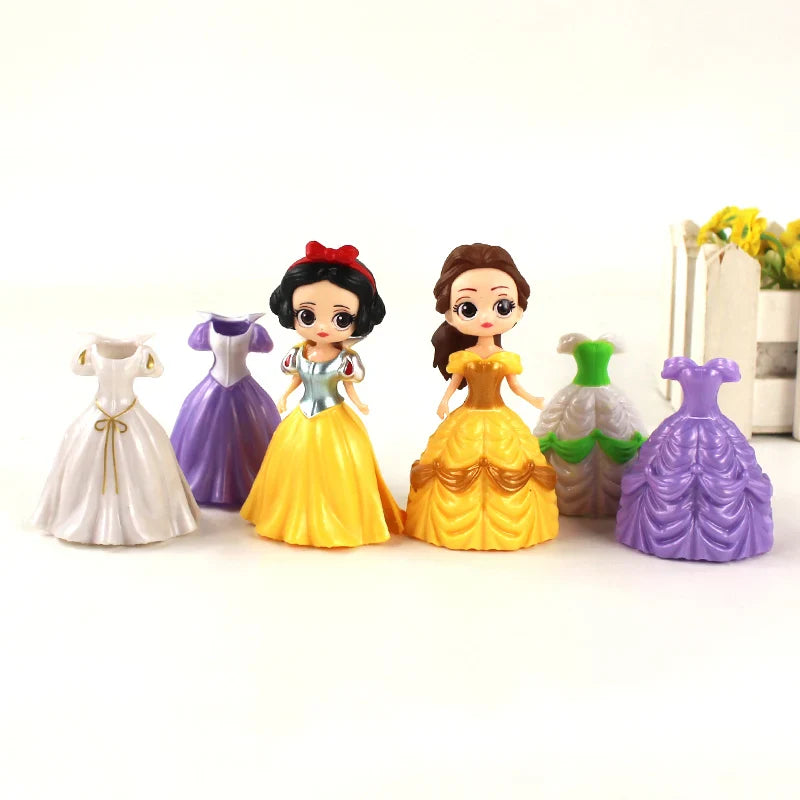 Kit Bonecas Princesas Disney