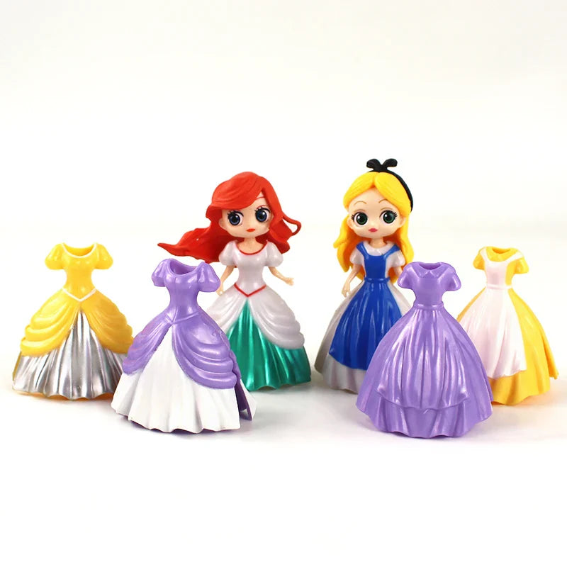 Kit Bonecas Princesas Disney