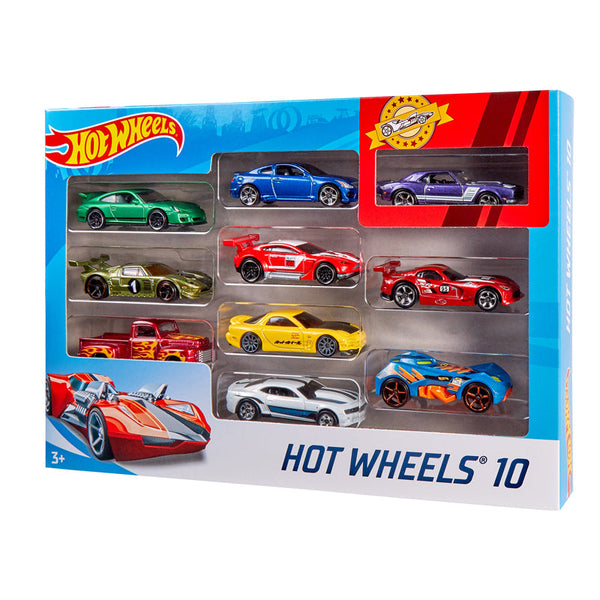 Hot Wheels Carrinhos Colecionáveis Kit com 10 Unidades