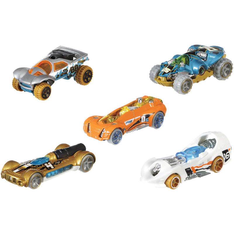 Hot Wheels Carrinhos Colecionáveis Kit com 5 Unidades (modelos podem variar)