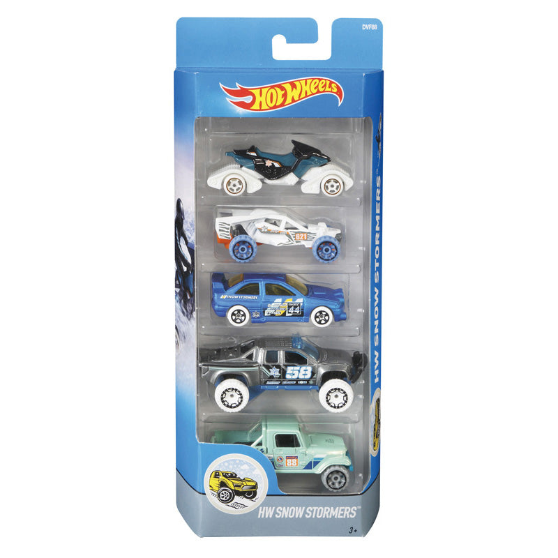 Hot Wheels Carrinhos Colecionáveis Kit com 5 Unidades (modelos podem variar)