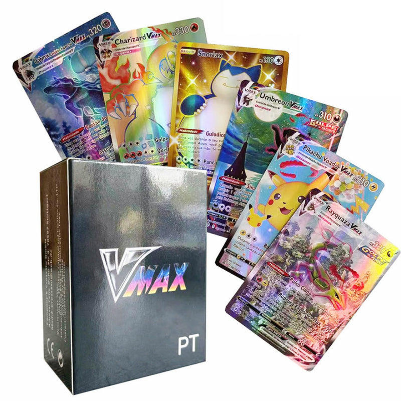 Super Combo 100 Cartas Pokémon Coleção Completa