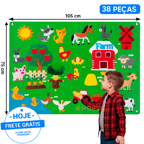 Mural Criativo Montessori - Criatividade e Imaginação!