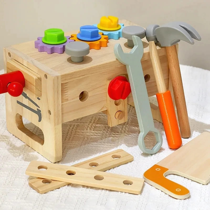 Kit de Ferramentas Infantil - Montessori Brinquedos