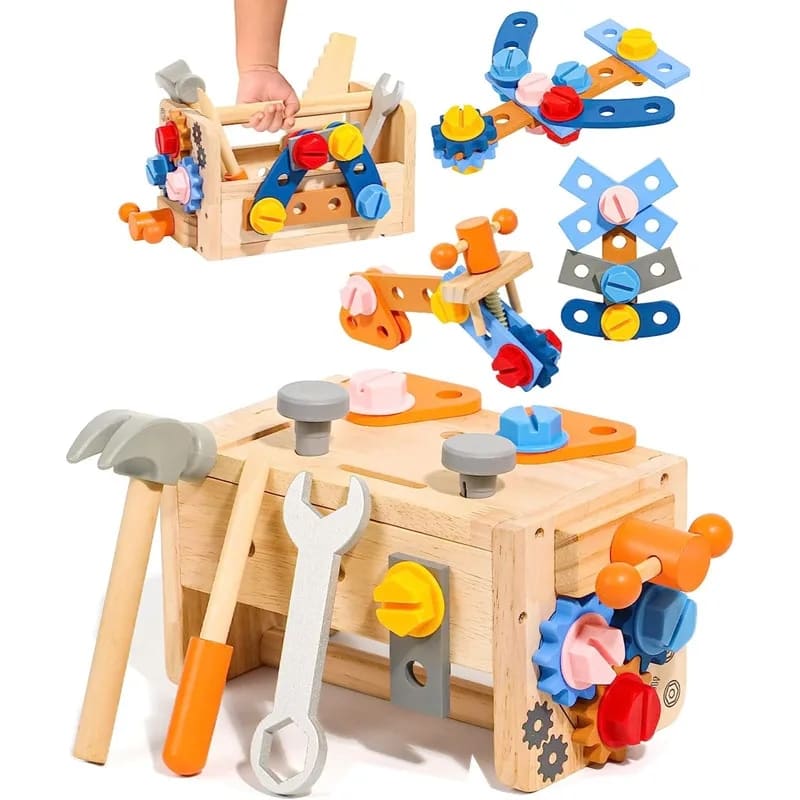 Kit de Ferramentas Infantil - Montessori Brinquedos