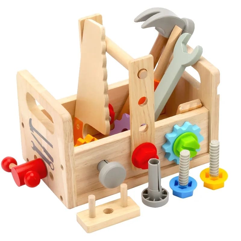 Kit de Ferramentas Infantil - Montessori Brinquedos