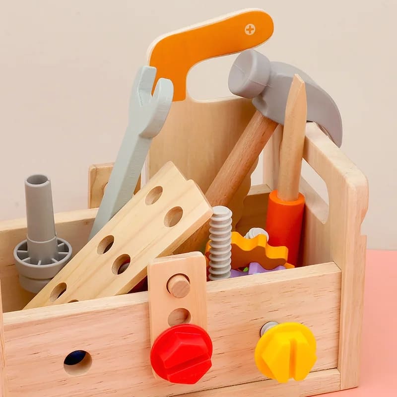 Kit de Ferramentas Infantil - Montessori Brinquedos