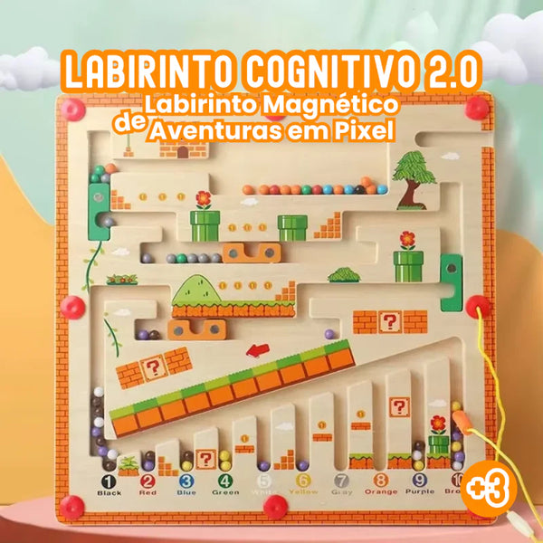 Labirinto Cognitivo 2.0 - Labirinto Magnético de Aventuras em Pixel