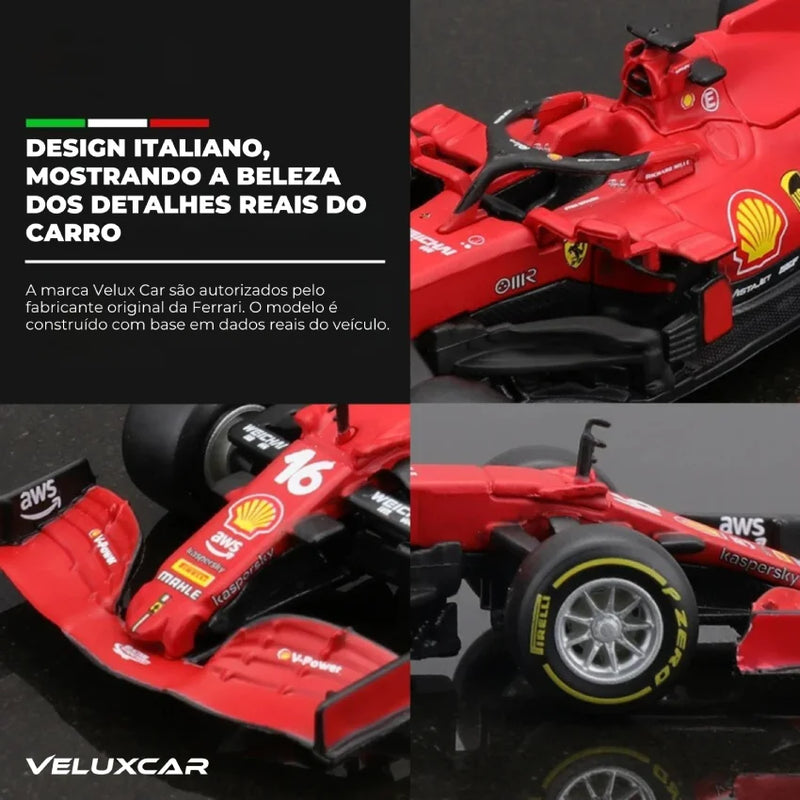 Miniatura F1 | Bburago Ferrari FSF21 - VeluxMini™