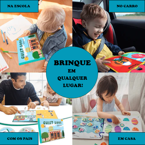 Livro Interativo Montessori Educação Infantil