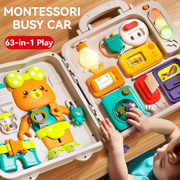 Montessori Brinquedo Musical Multifunções