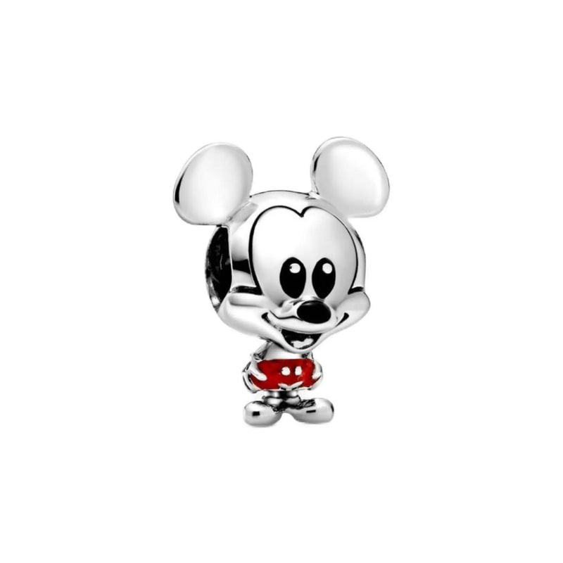 Disney Mickey Minnie Prata 925