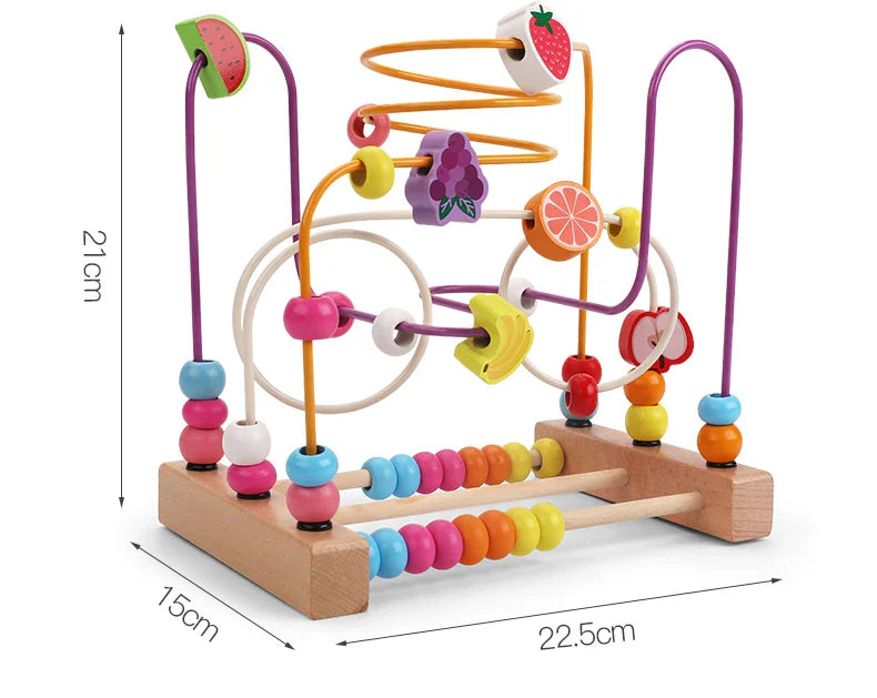 Brinquedo Montessori Circuito Labirinto