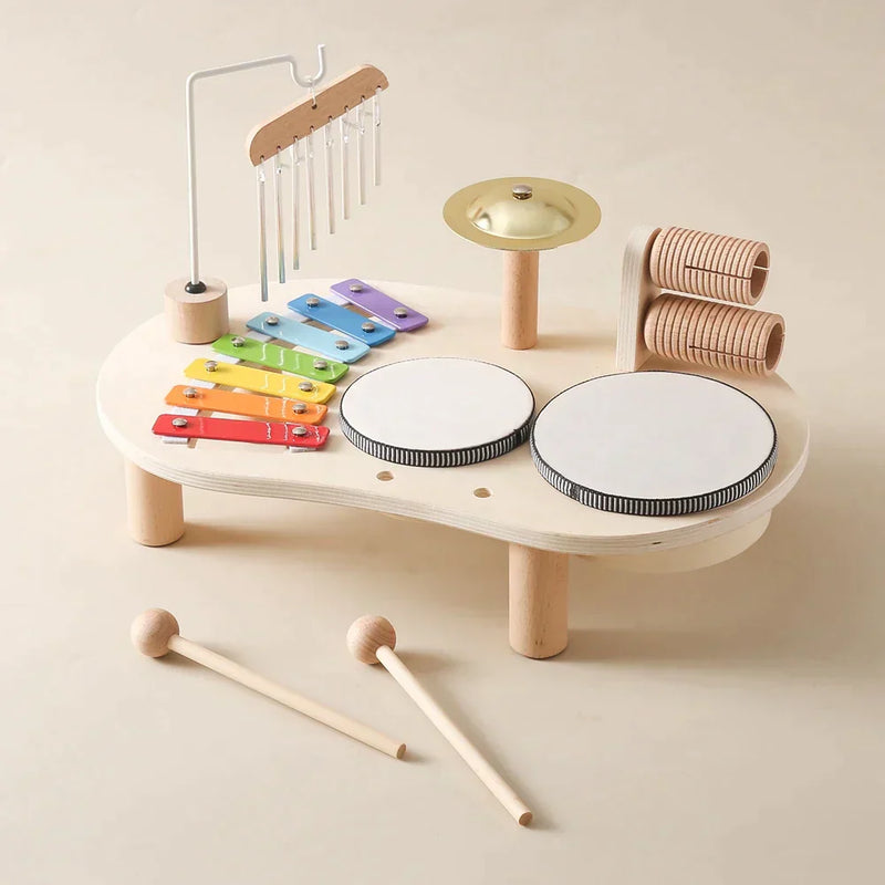 Instrumento Musical Infantil Montessori - Bateria