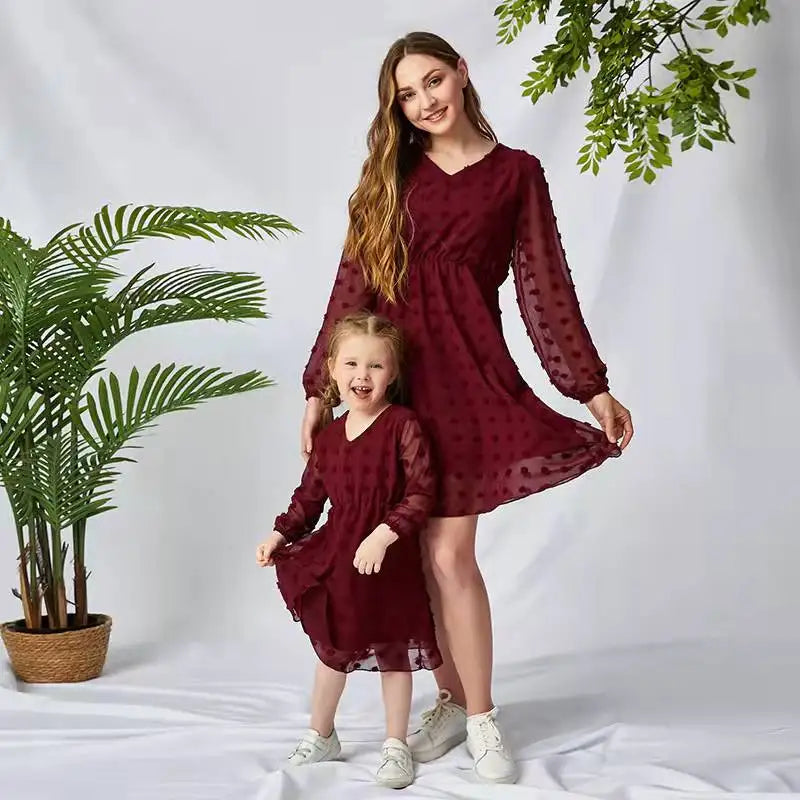 Vestido Veneto Mãe e Filha