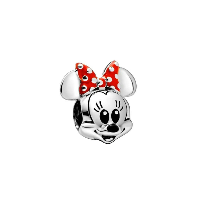 Disney Mickey Minnie Prata 925